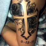 Cross tattoo