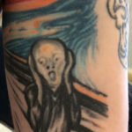 Scream tattoo