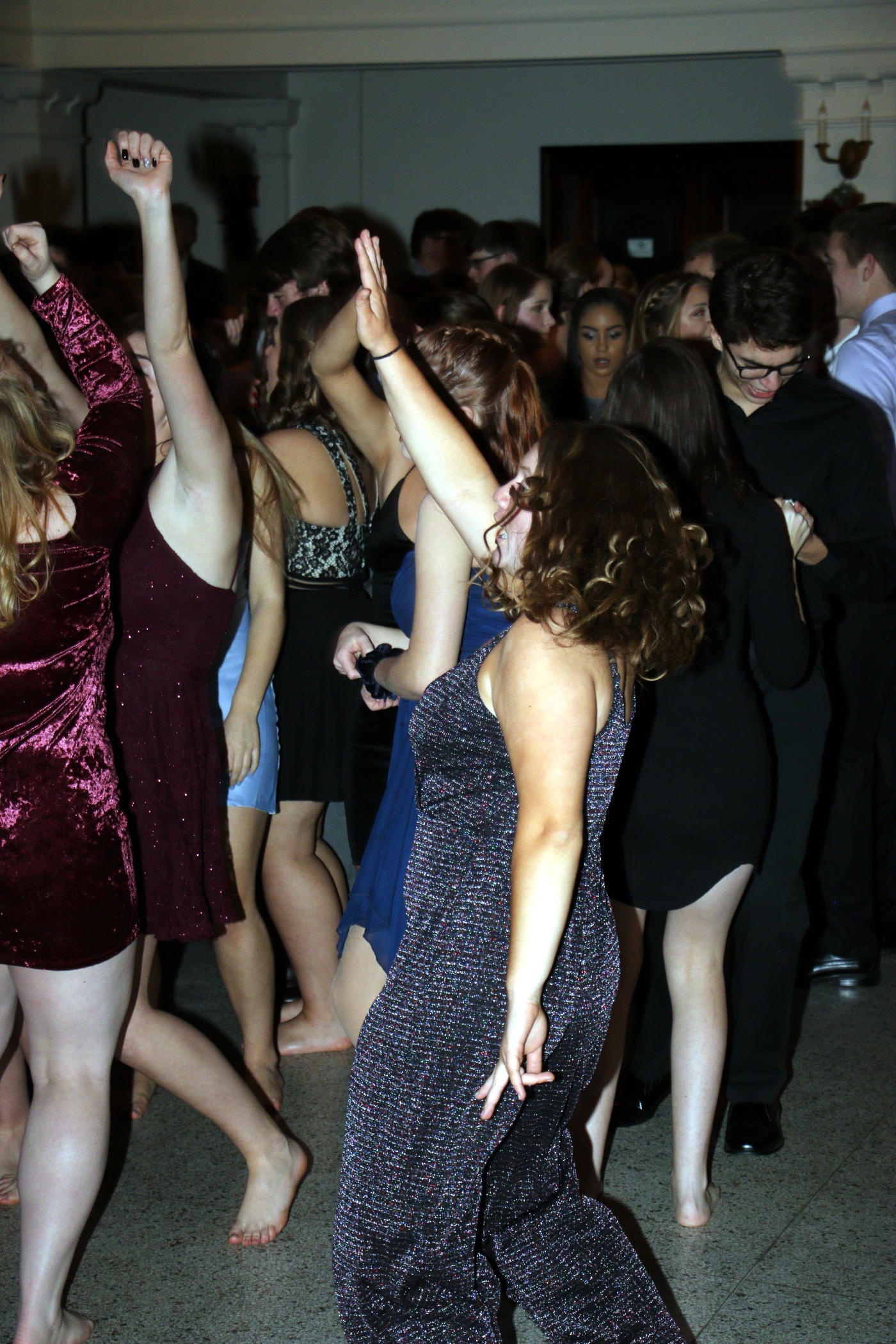 Girls dancing