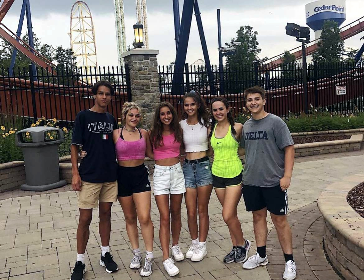 Seniors at Cedar Point