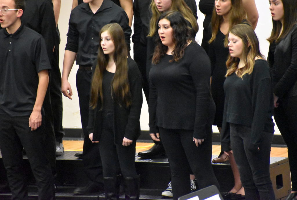 Singing Her Way Through High School