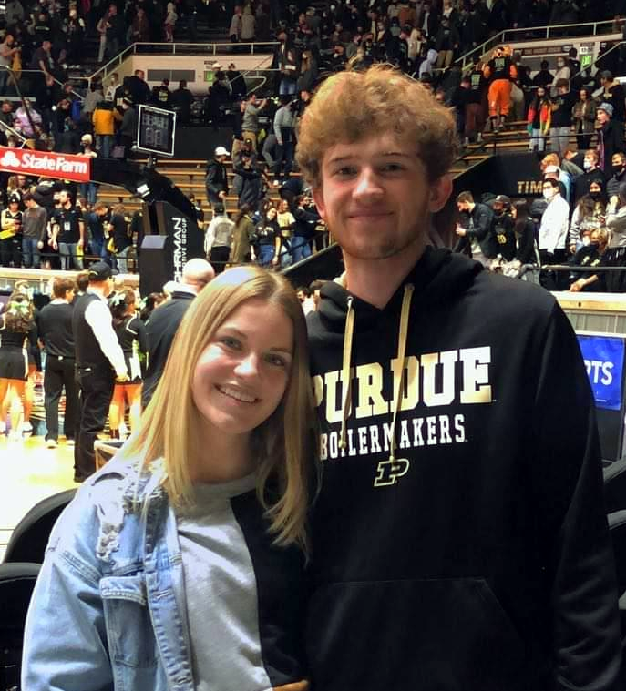 Pair in Mackey Arena