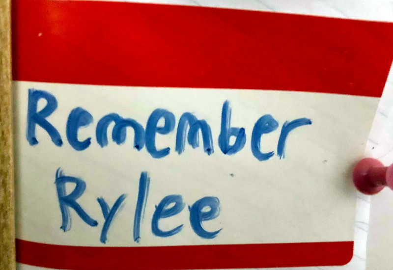Remember Rylee Sticker