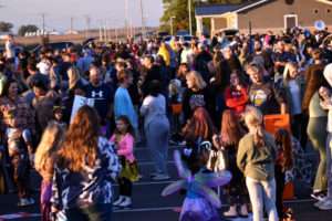 The crowd