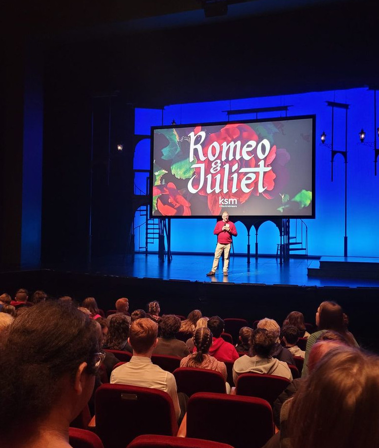 Stage inside theatre