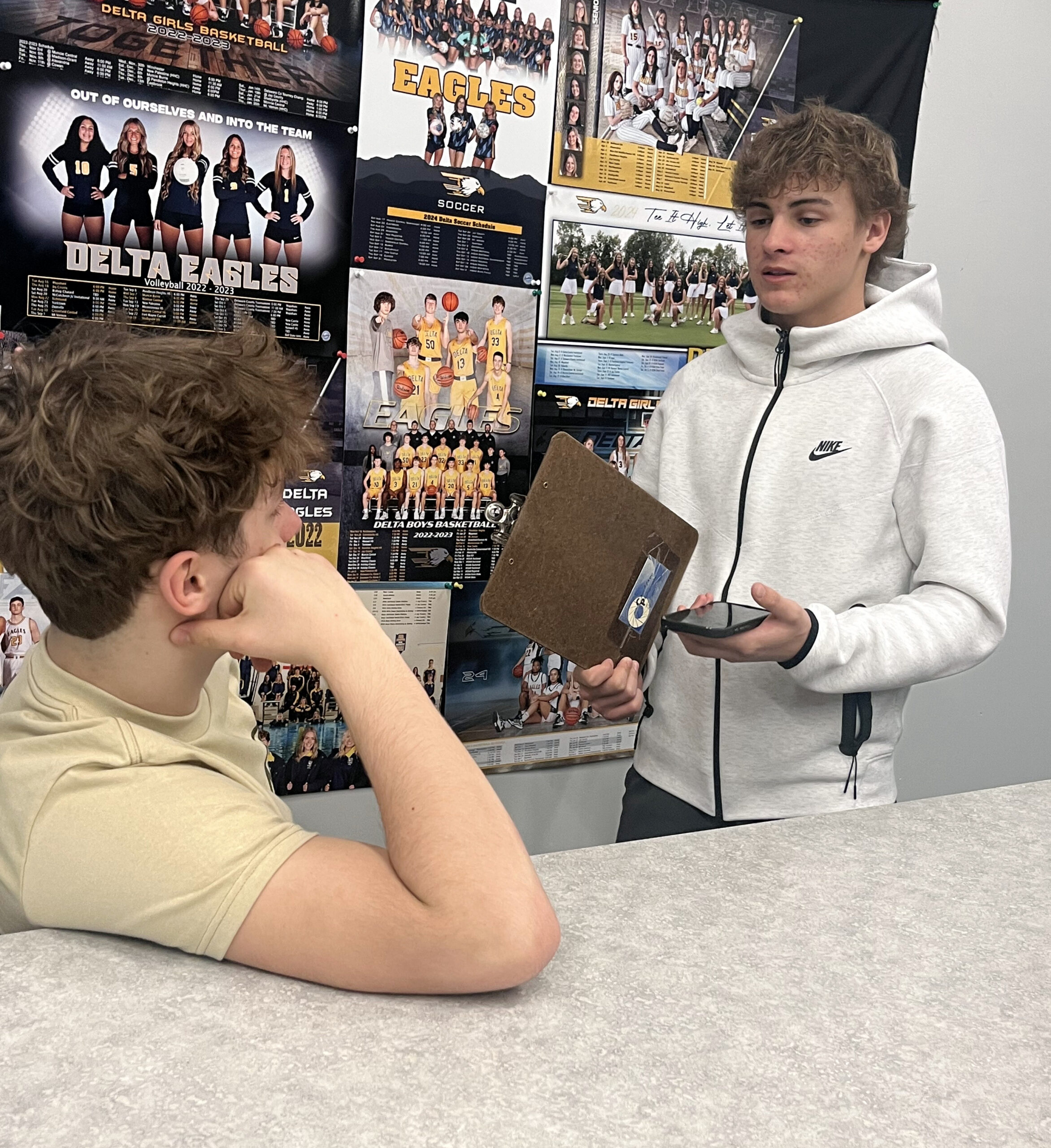 Student interviews
