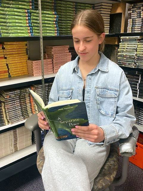 Girl reading