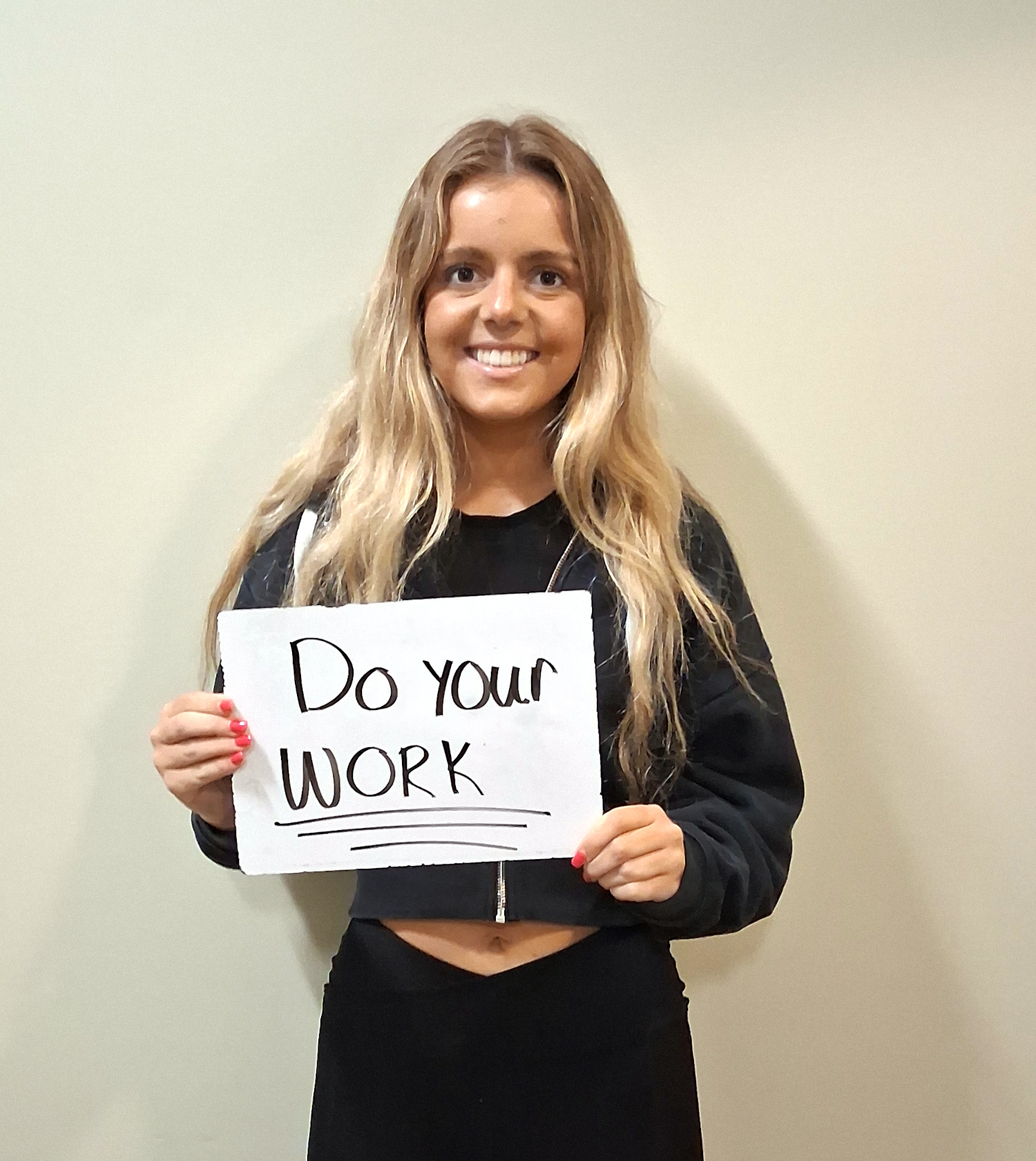 Girl with advice
