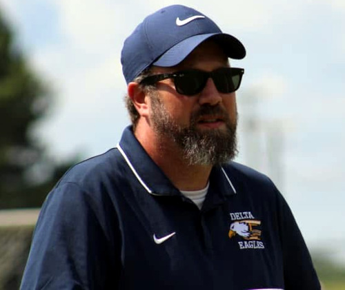 Soccer coach Tony Pierce