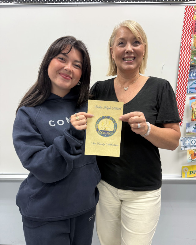 Student with teacher