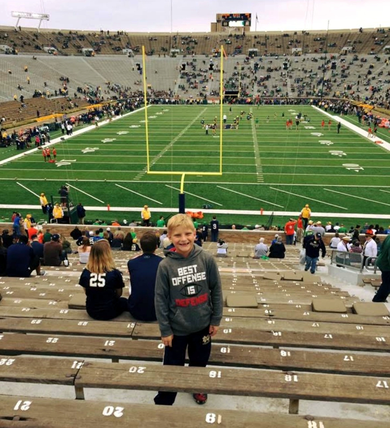 Student at Notre Dame