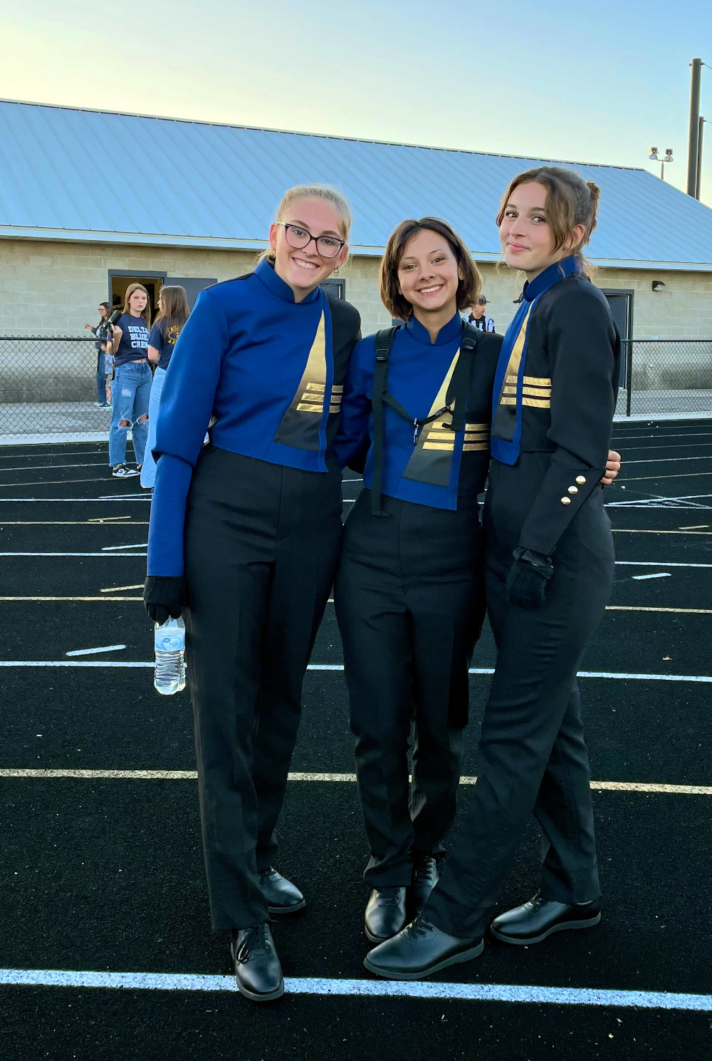 Friends at band