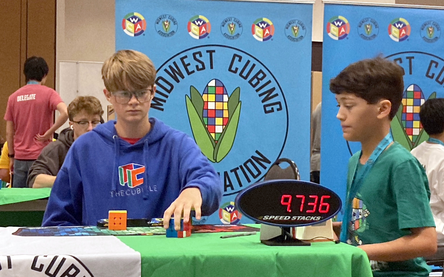 Cubing match