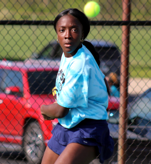 Tennis eye on the ball